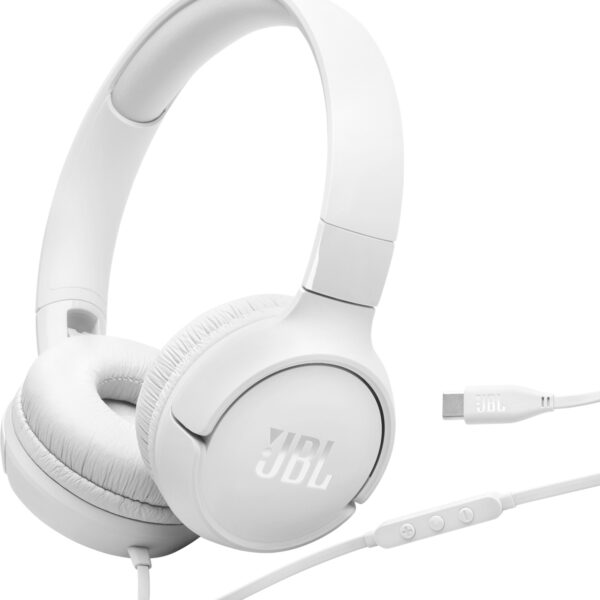 JBL Tune 520C USB-C Wit