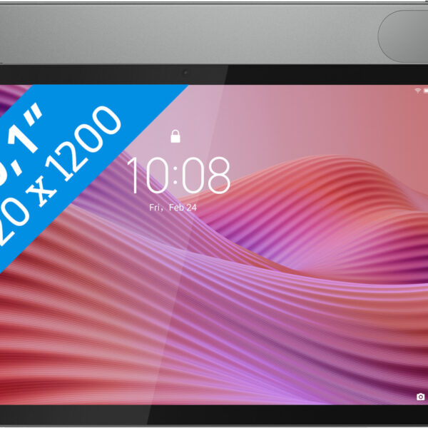Lenovo Tab 64GB Wifi Grijs met Book Case