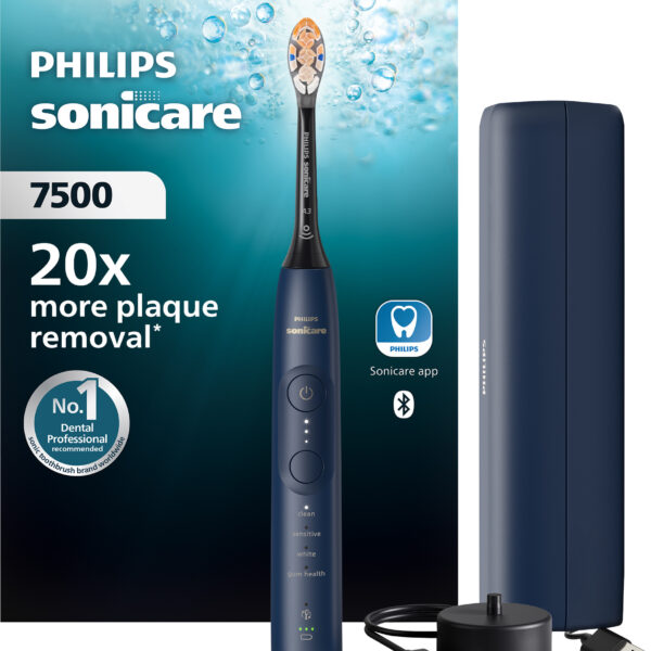 Philips Sonicare Series 7500 HX7423/10 Blauw