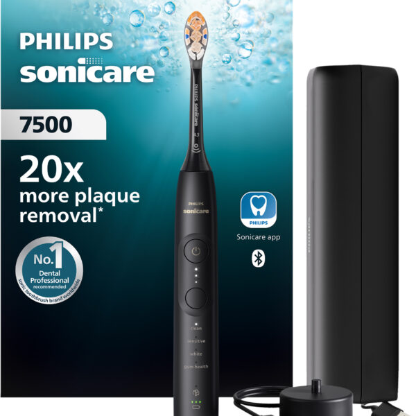 Philips Sonicare Series 7500 HX7421/13 Zwart
