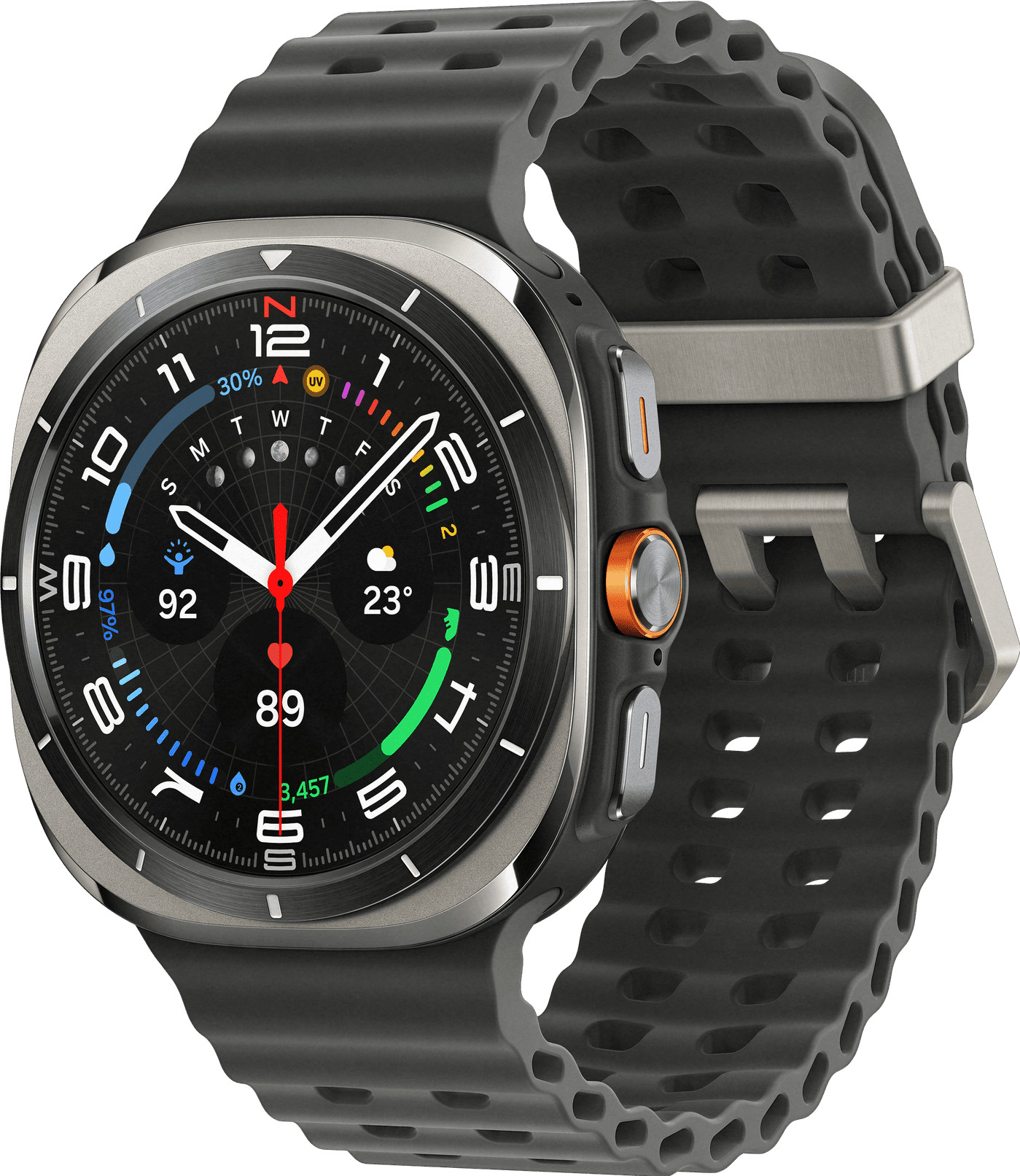 Samsung Galaxy Watch Ultra (2025) 4G Titanium Zilver 47mm Samsung Galaxy Watch Ultra (2025) 4G Titanium Zilver 47mm
