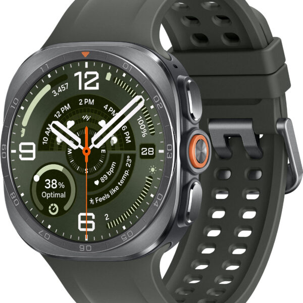 Samsung Galaxy Watch Ultra 2 LTE Titanium Zilver/Groen 47mm