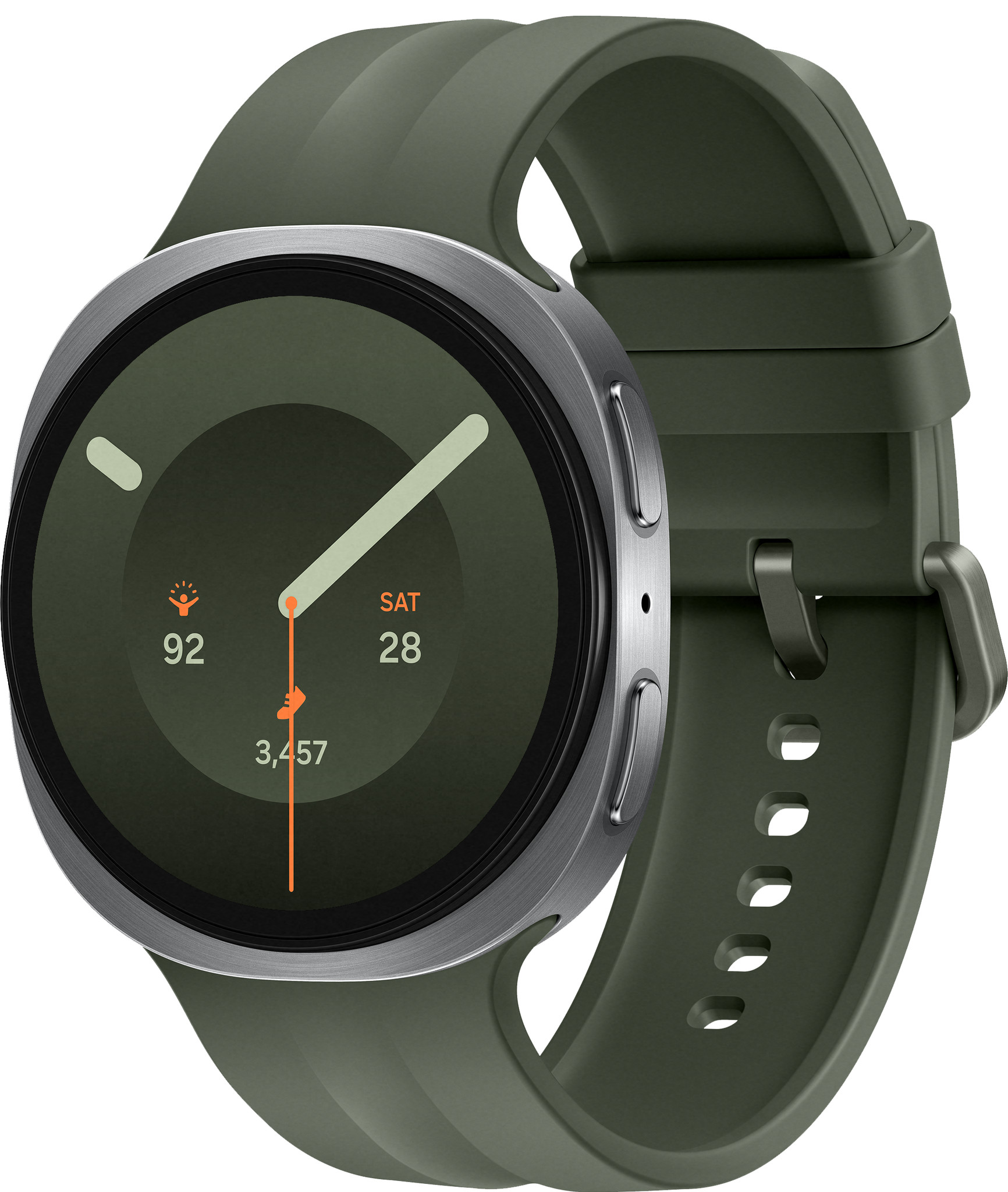 Samsung Galaxy Watch 9 LTE Zilver/Groen 44mm Samsung Galaxy Watch 9 LTE Zilver/Groen 44mm